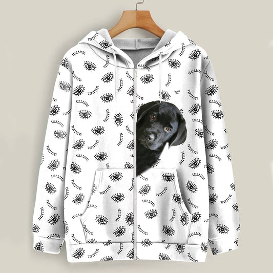 Hello Can You See My Labrador - Follus Hoodie