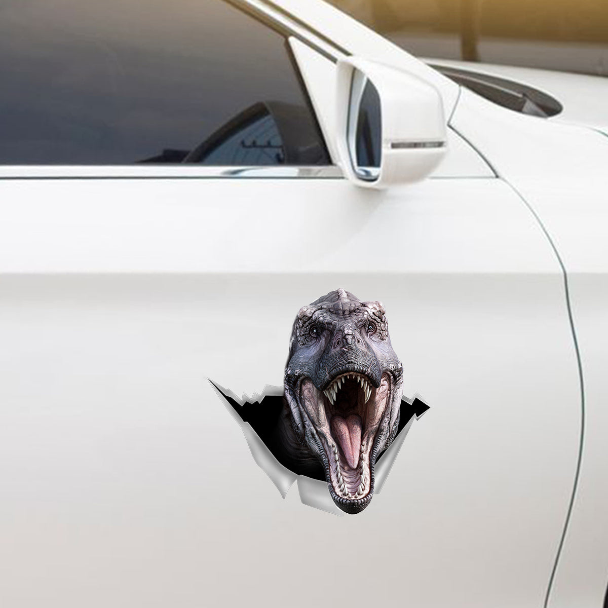 Hello We Are On The Way To Jurassic Park  - Dinosaur Car/ Door/ Fridge/ Laptop Sticker V6