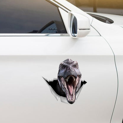 Bonjour, nous sommes sur le chemin de Jurassic Park - Autocollant dinosaure pour voiture/porte/réfrigérateur/ordinateur portable V6
