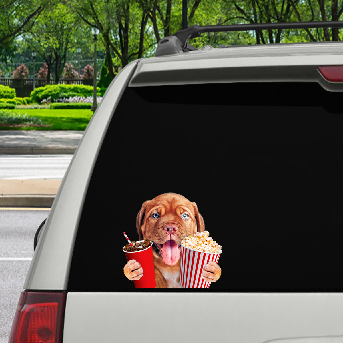 Hé, je veux en essayer - Dogue De Bordeaux Autocollant voiture/porte/réfrigérateur/ordinateur portable V1