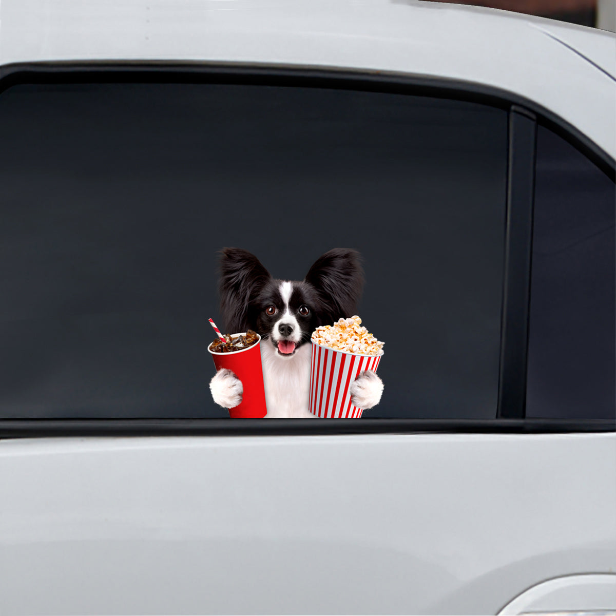 Hey, je veux en essayer - Papillon Voiture / Porte / Réfrigérateur / Autocollant pour ordinateur portable V1