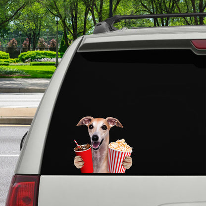 Hey, je veux en essayer - Whippet Car/ Door/ Fridge/ Laptop Sticker V1