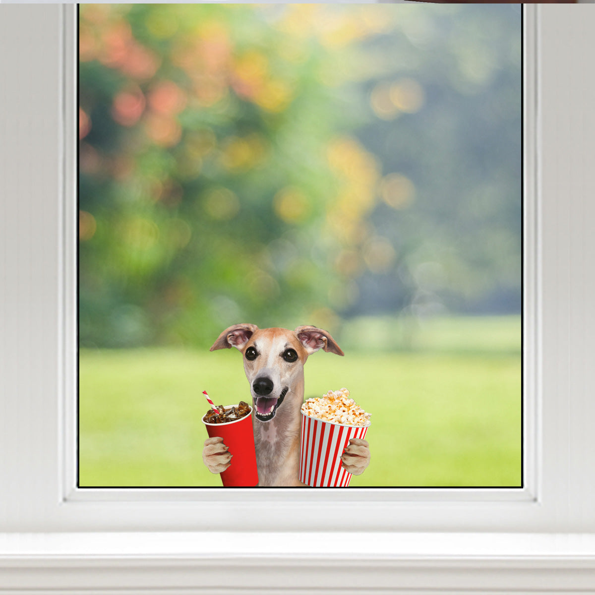 Hey, je veux en essayer - Whippet Car/ Door/ Fridge/ Laptop Sticker V1