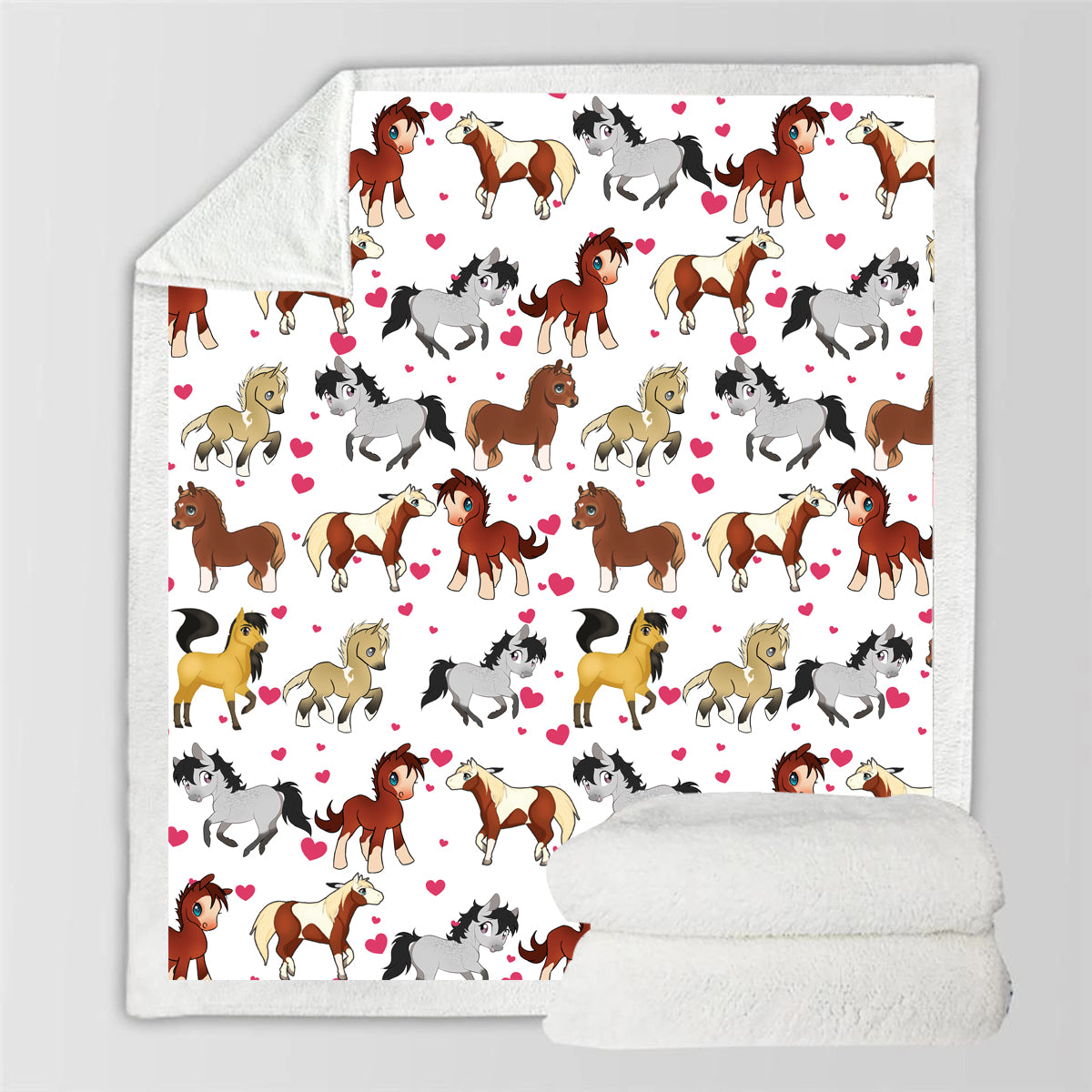 Cute Horse - Blanket V1