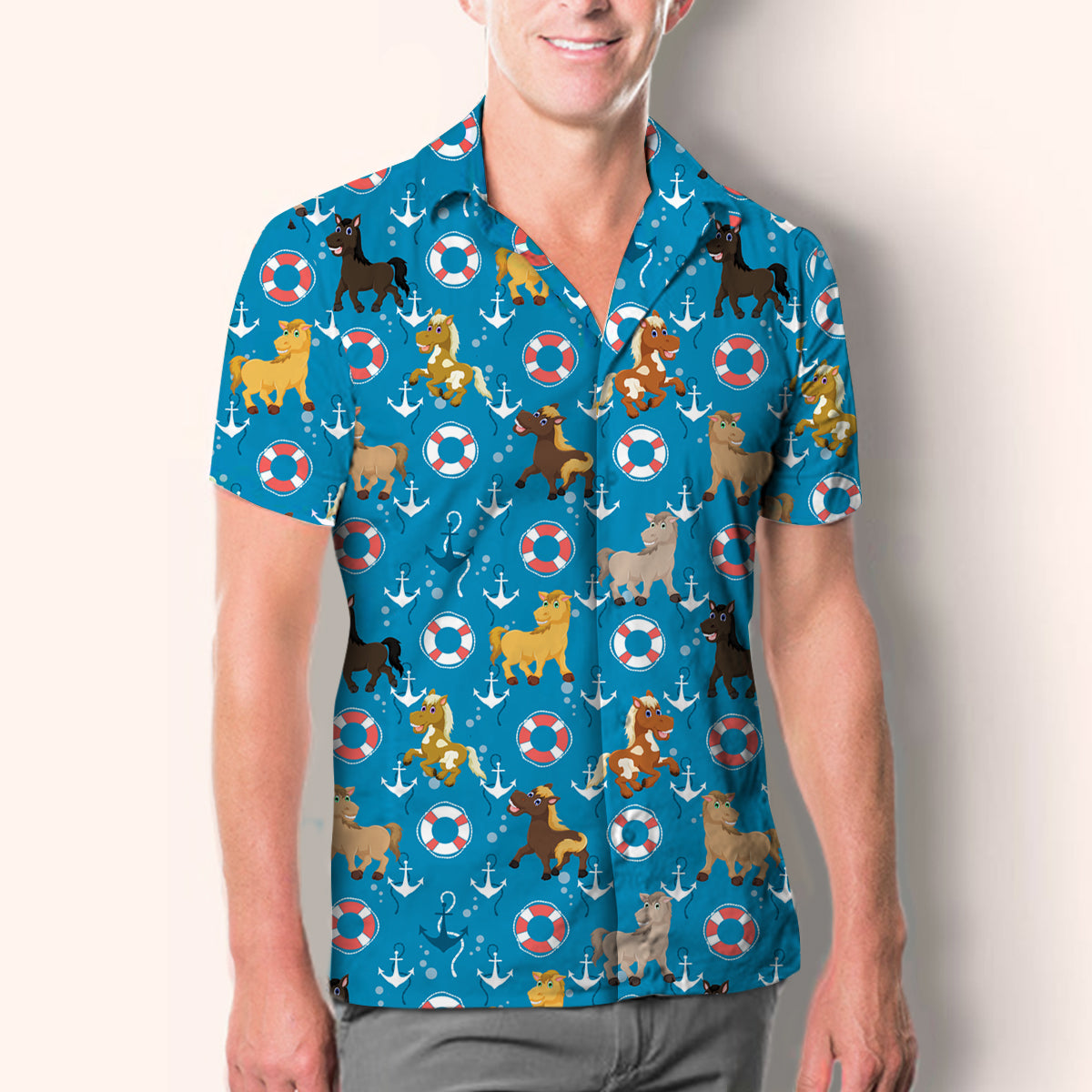 Horse - Hawaiian Shirt V2