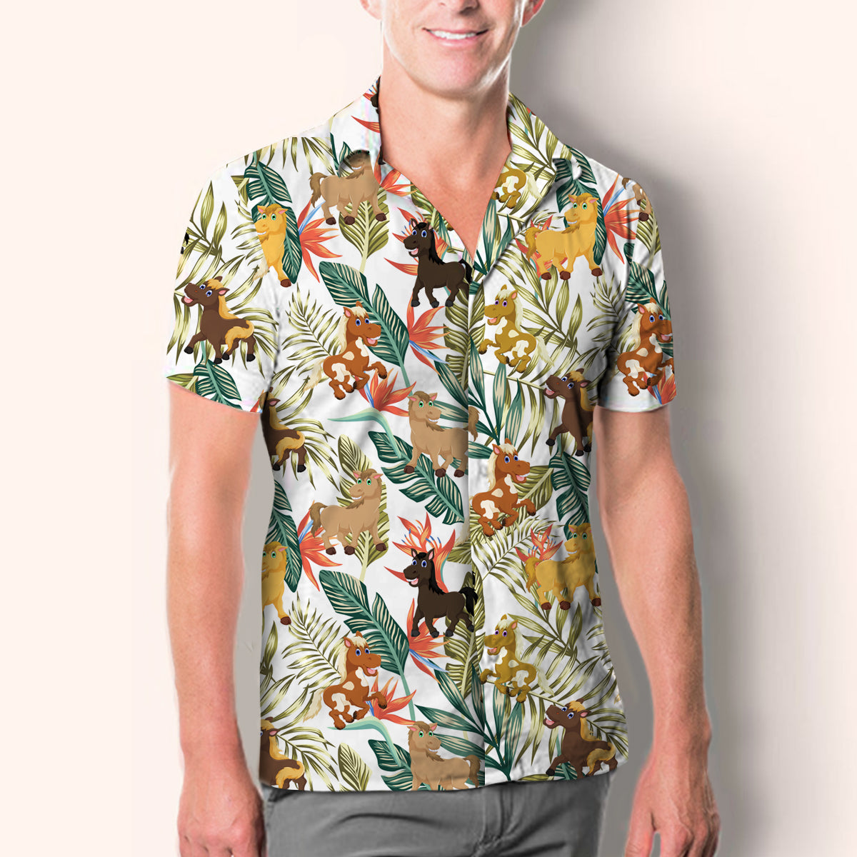 Horse - Hawaiian Shirt V3