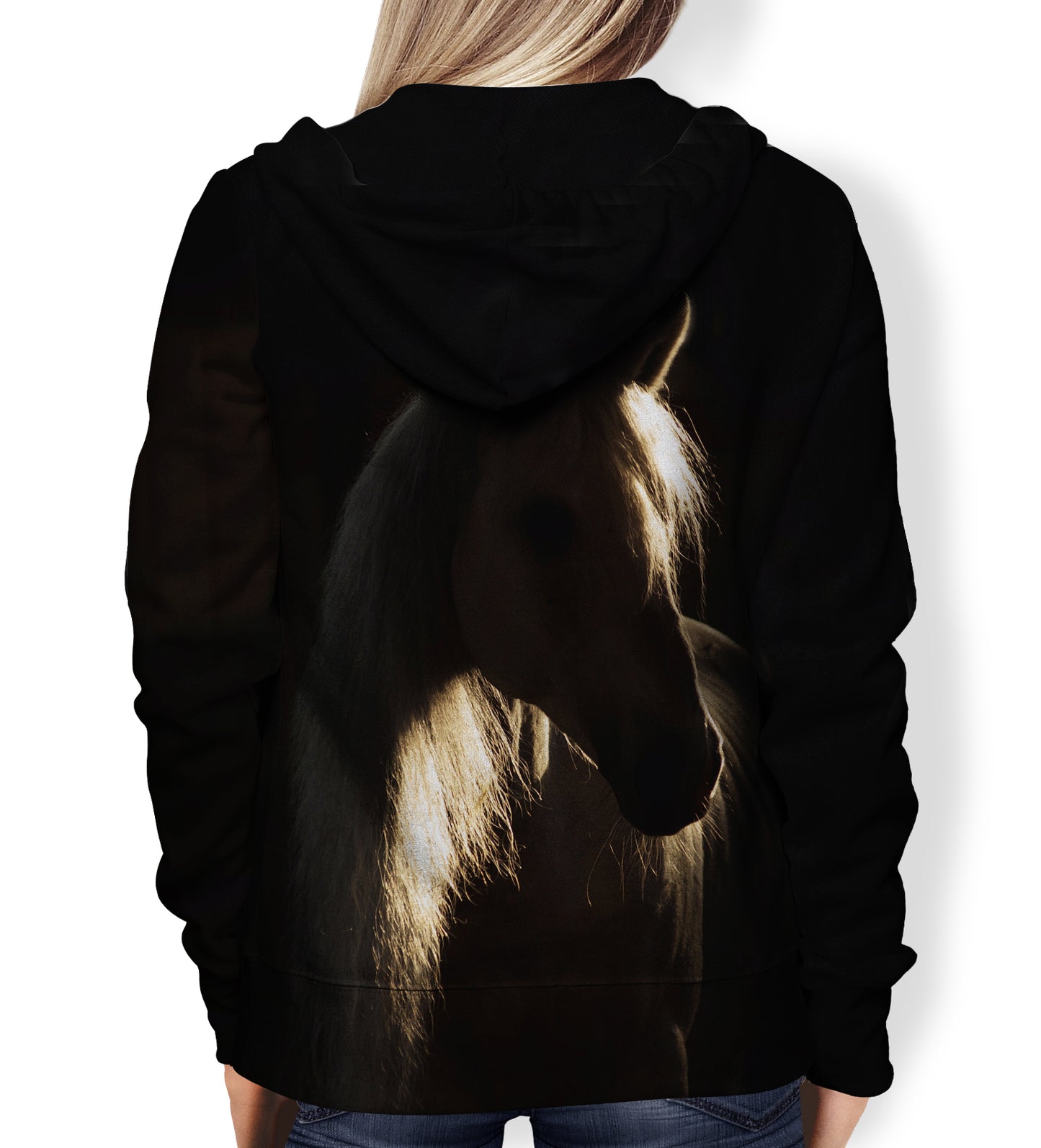 Horse Hoodie - All Over V8