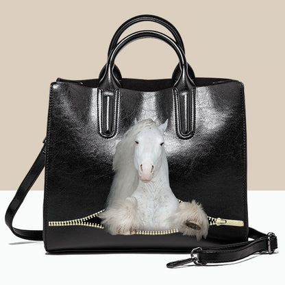 Pferd Luxus Handtasche V3