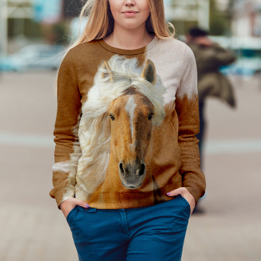 Pferde-Sweatshirt V4