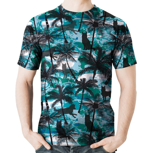 Husky - Hawaiian T-Shirt V1