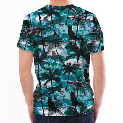 Husky - Hawaiian T-Shirt V1