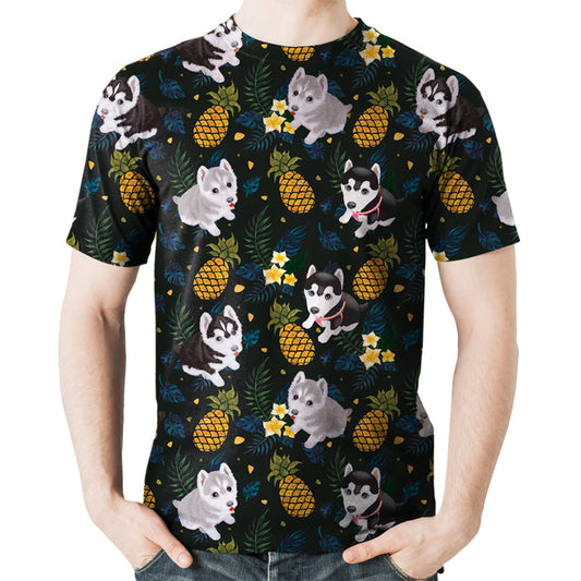 Husky - T-Shirt Hawaïen V2