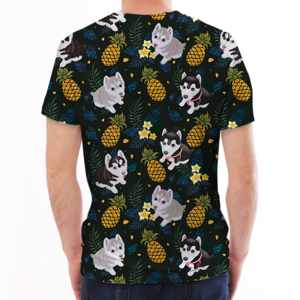 Husky - Hawaiian T-Shirt V2