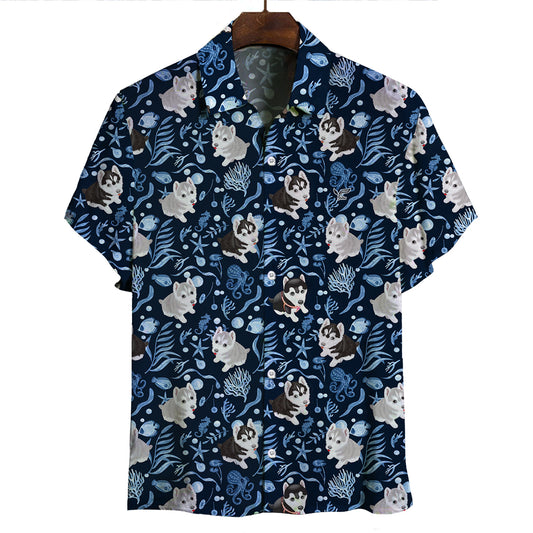 Husky - Hawaiian Shirt V4