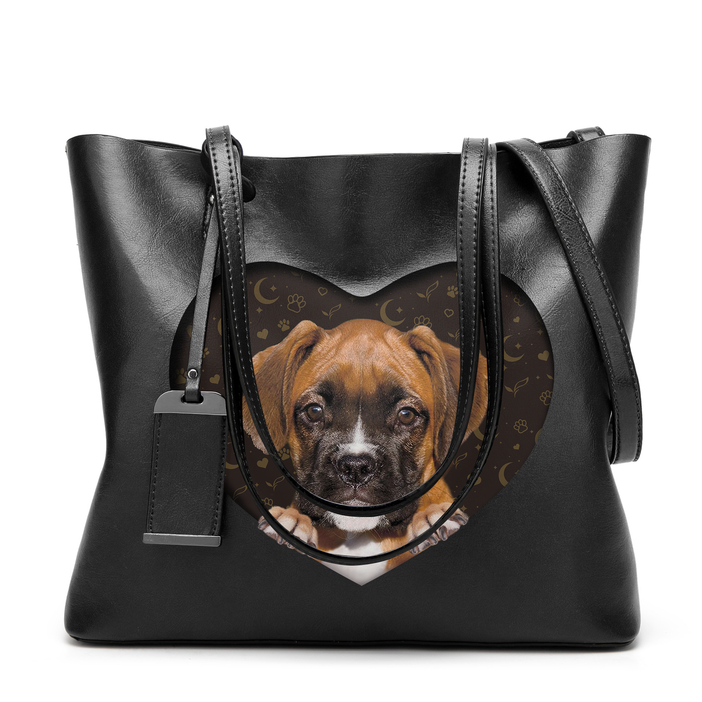 I Know I'm Cute - Boxer Glamour Handbag V1