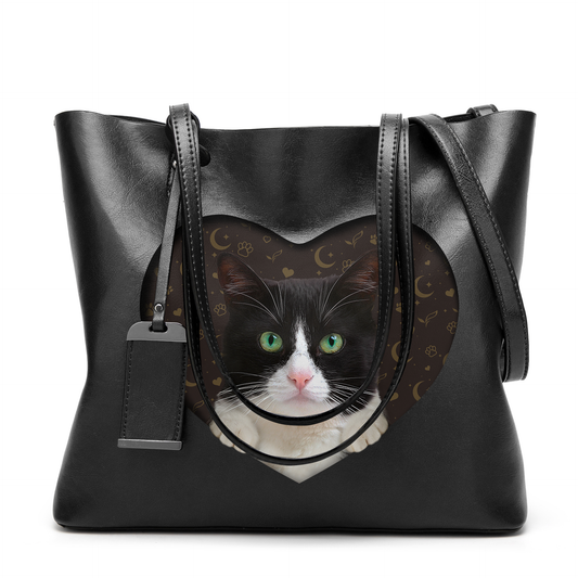 I Know I'm Cute - British Shorthair Cat Glamour Handbag V1