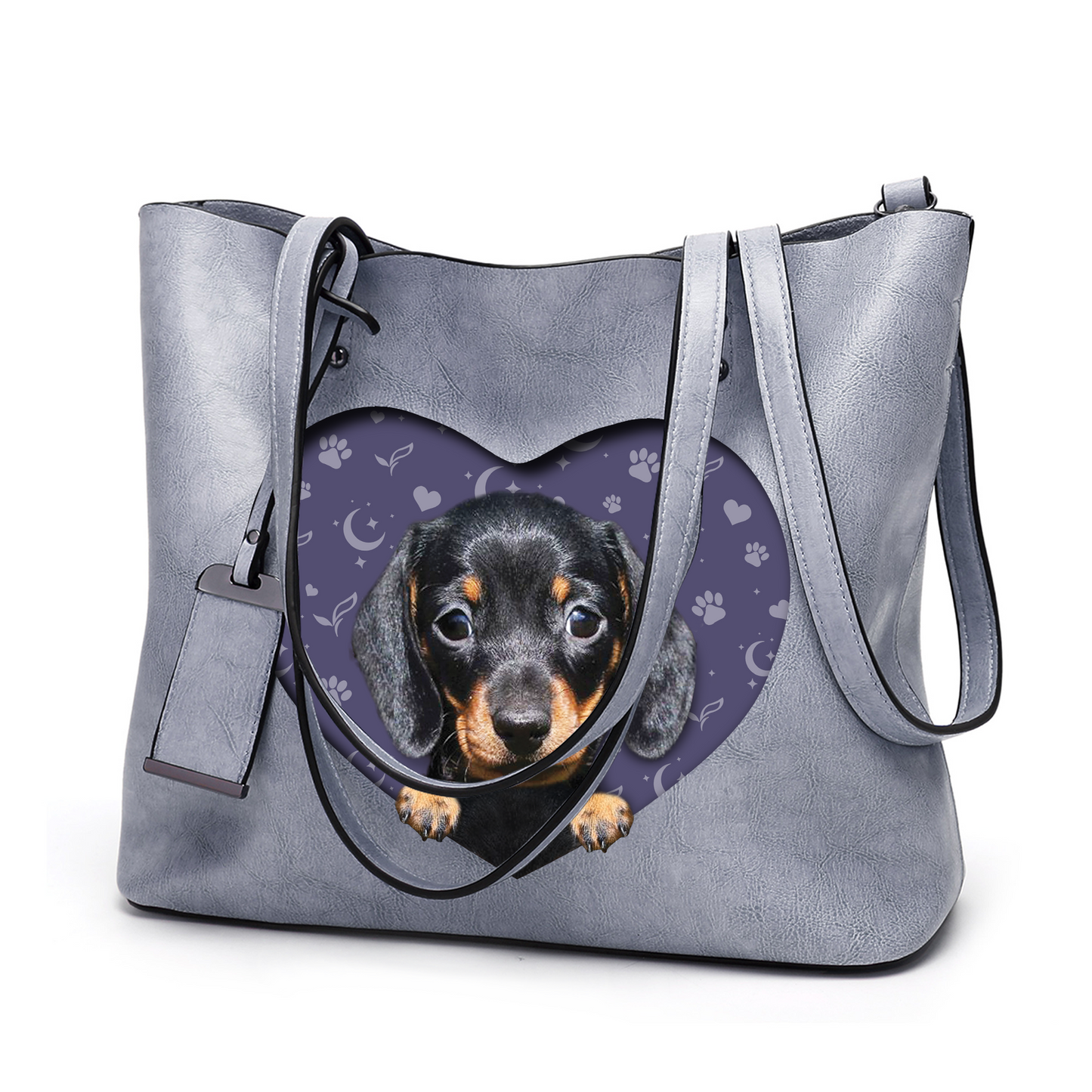 I Know I'm Cute - Dachshund Glamour Handbag V1 - 9