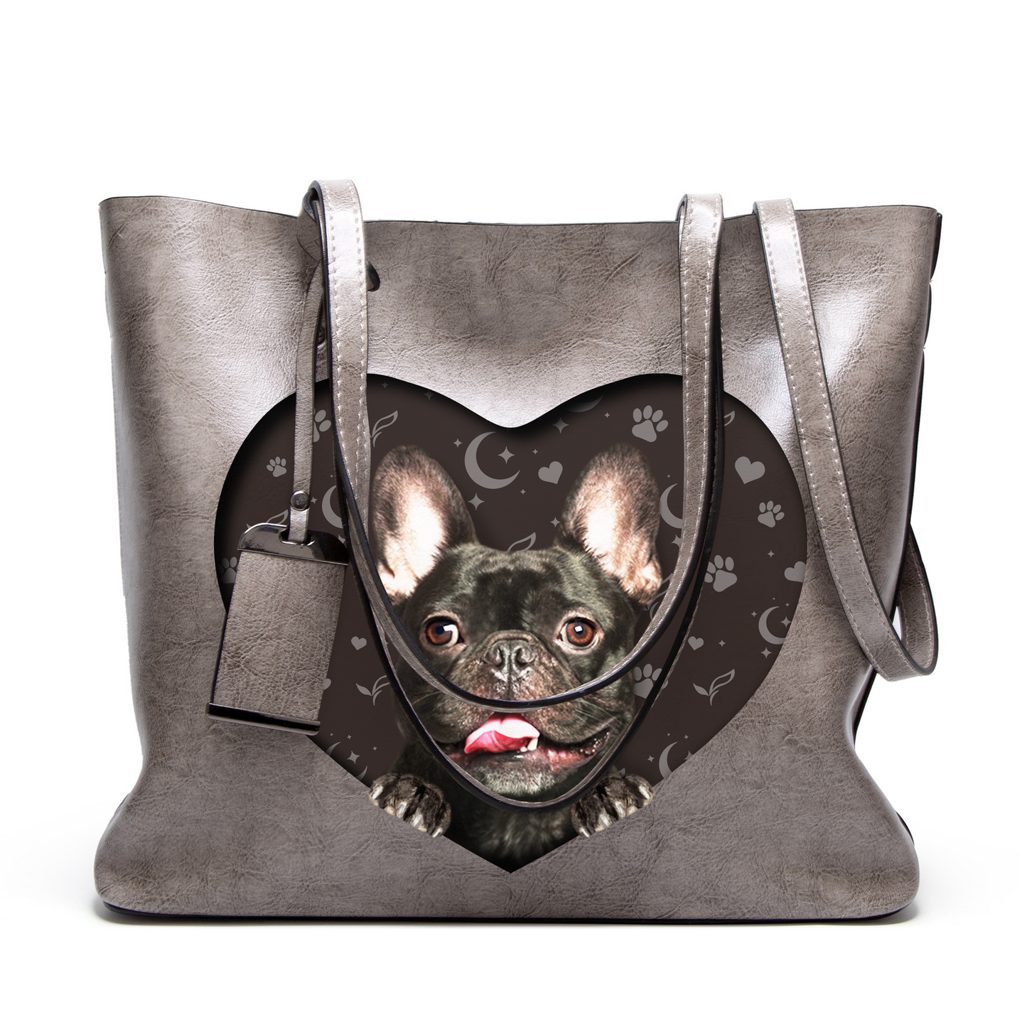 I Know I'm Cute - French Bulldog Glamour Handbag V2 - 10