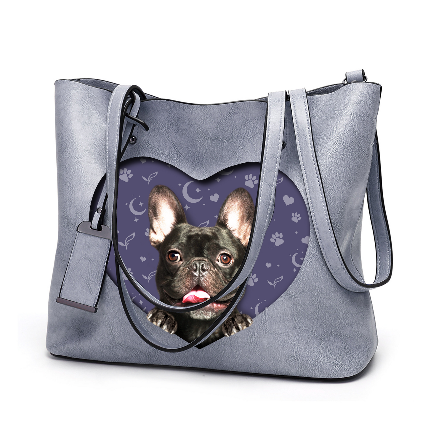 I Know I'm Cute - French Bulldog Glamour Handbag V2 - 9