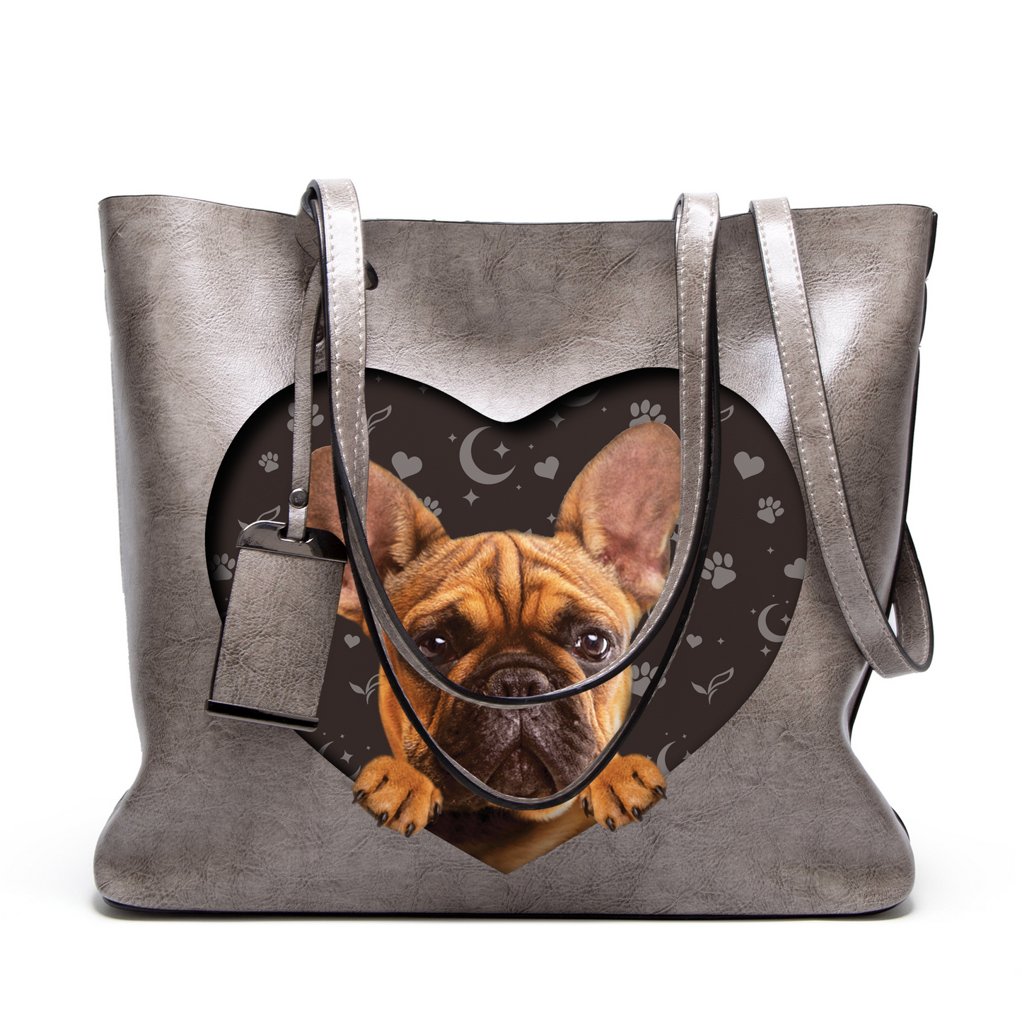 I Know I'm Cute - French Bulldog Glamour Handbag V1 - 10