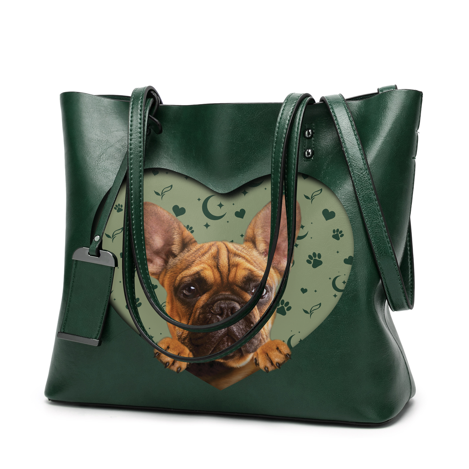 I Know I'm Cute - French Bulldog Glamour Handbag V1 - 12