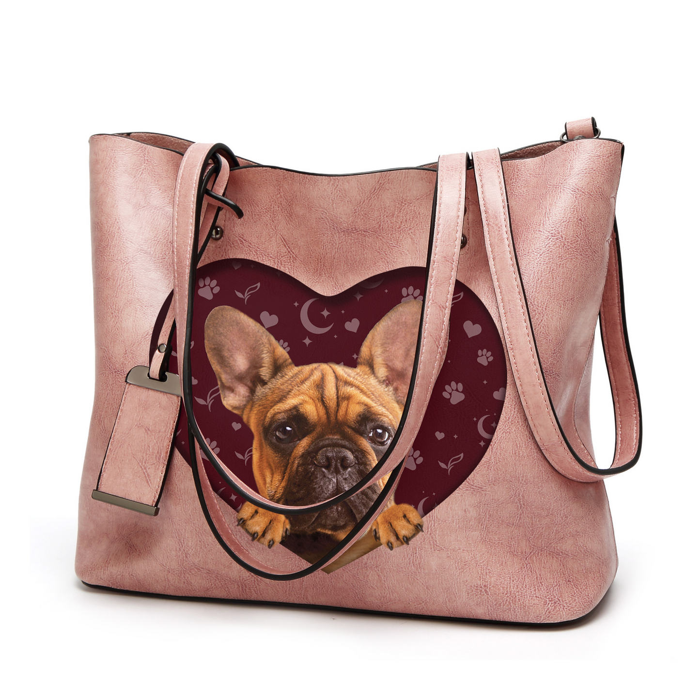 I Know I'm Cute - French Bulldog Glamour Handbag V1 - 8