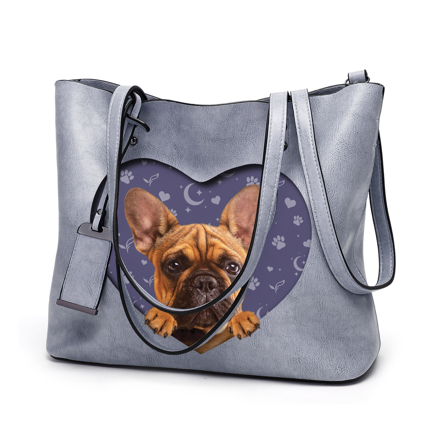I Know I'm Cute - French Bulldog Glamour Handbag V1 - 9