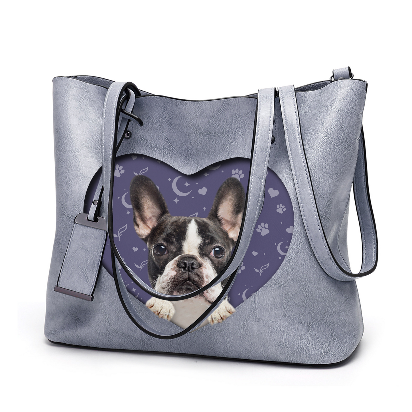 I Know I'm Cute - French Bulldog Glamour Handbag V3 - 9