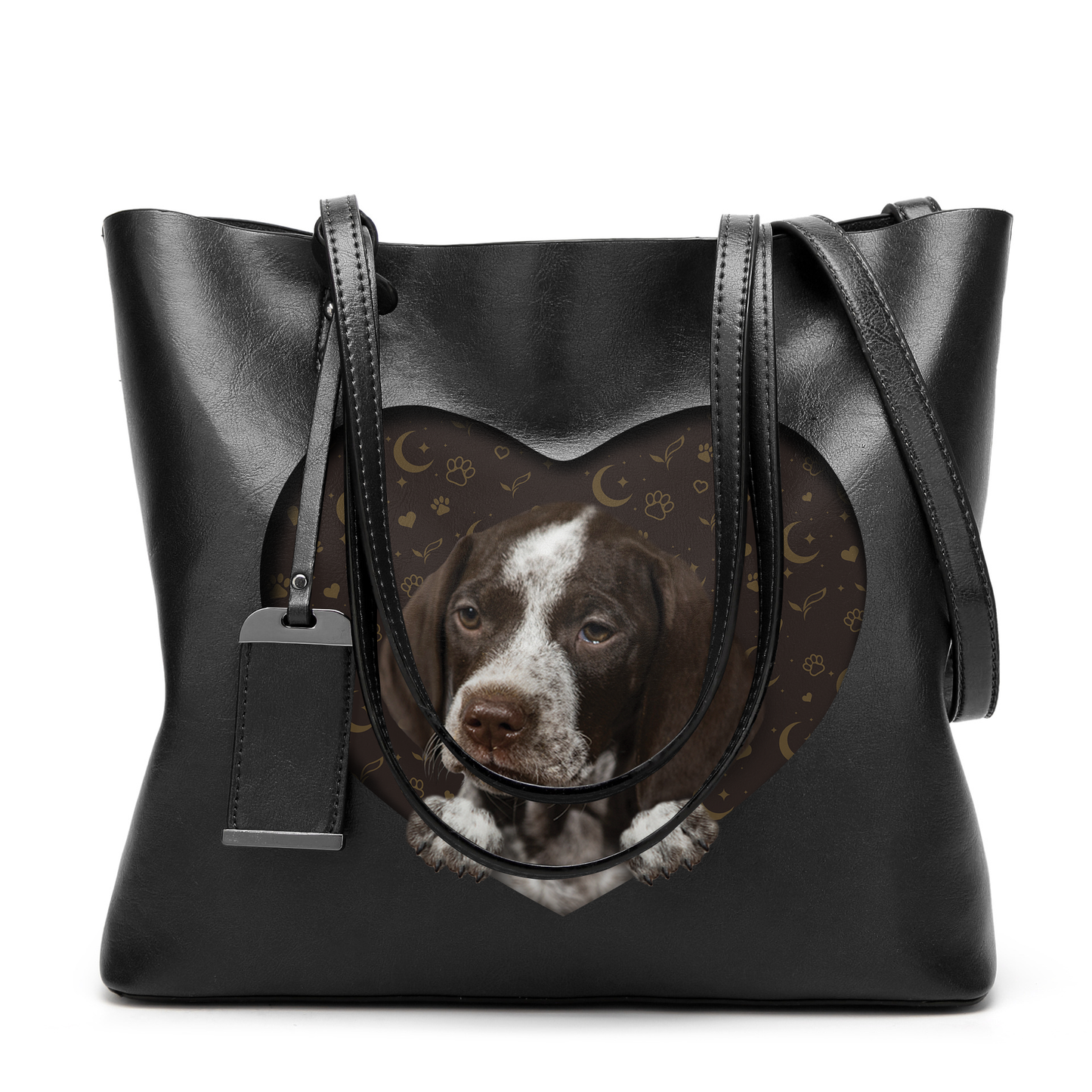 I Know I'm Cute - German Shorthaired Pointer Glamour Handbag V1