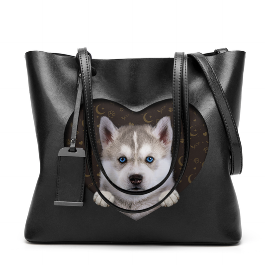 I Know I'm Cute - Husky Glamour Handbag V2