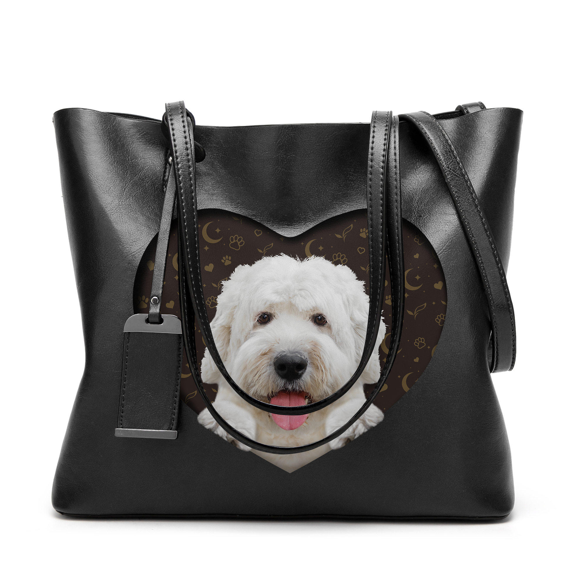 I Know I'm Cute - Old English Sheepdog Glamour Handbag V1