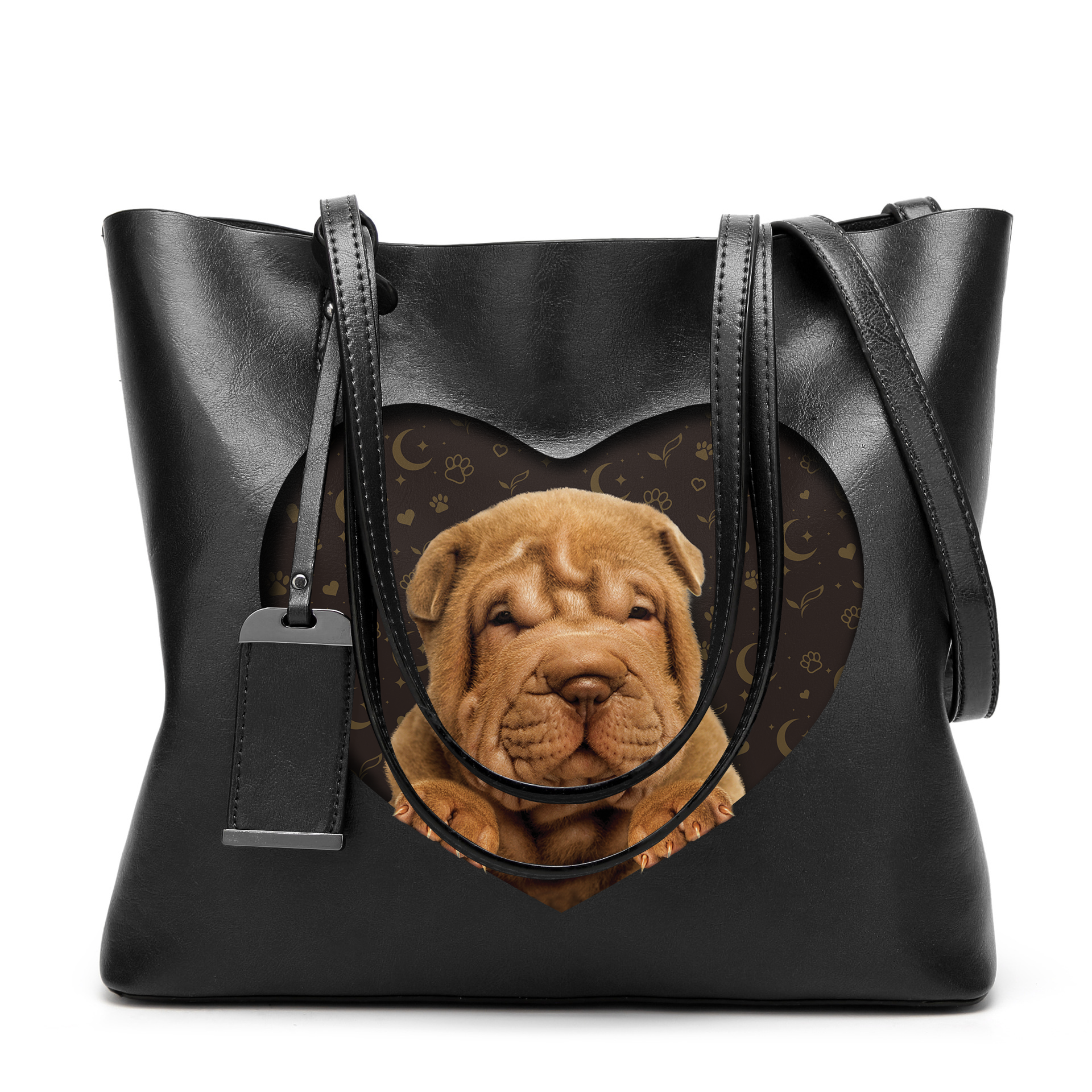 I Know I'm Cute - Shar Pei Glamour Handbag V1