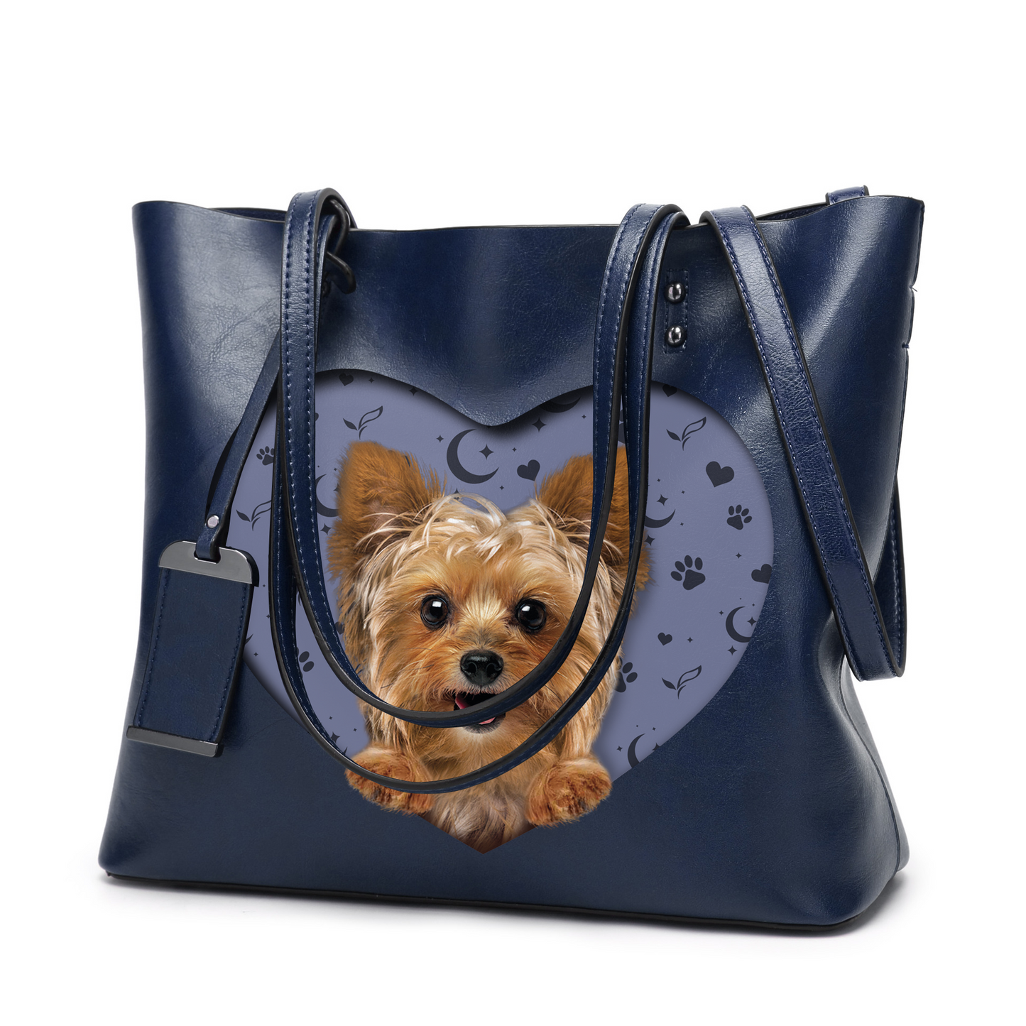 I Know I'm Cute - Yorkshire Terrier Glamour Handbag V2 - 12