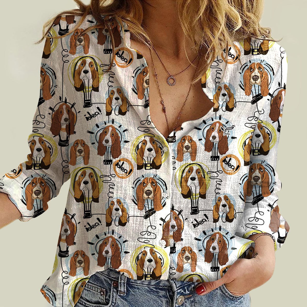 I Have An Idea - Basset Hound Women Shirt