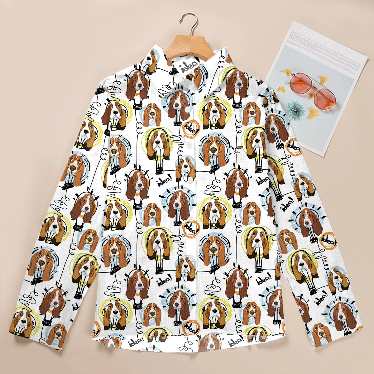 Ich habe eine Idee – Basset Hound Damen-Shirt