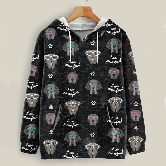 Je suis Pawfect - Sweat à capuche Mastiff napolitain