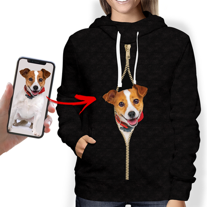 Hoodie With Your Pet's Photo - 1