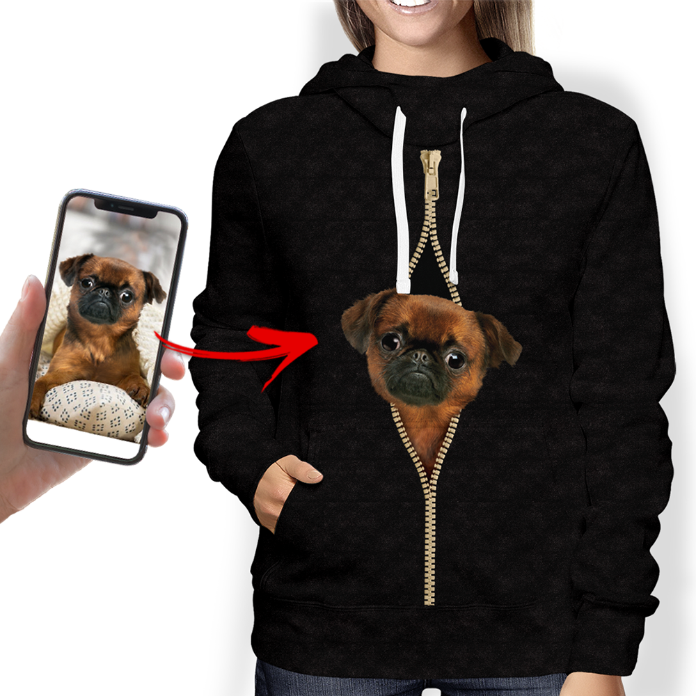 Hoodie With Your Pet's Photo - 5