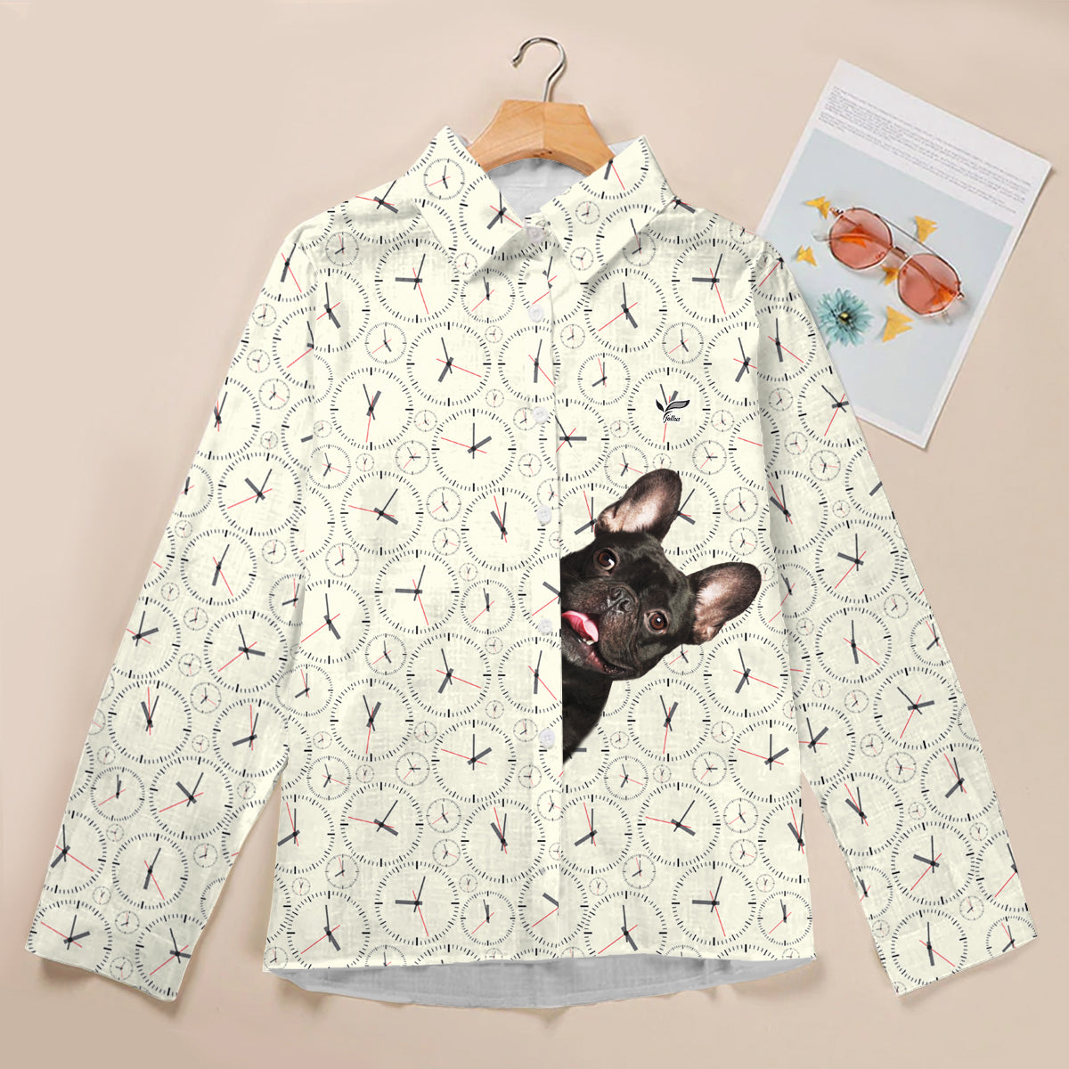 It's Paw Time For Your French Bulldog - Follus Women's Long-Sleeve Shirt