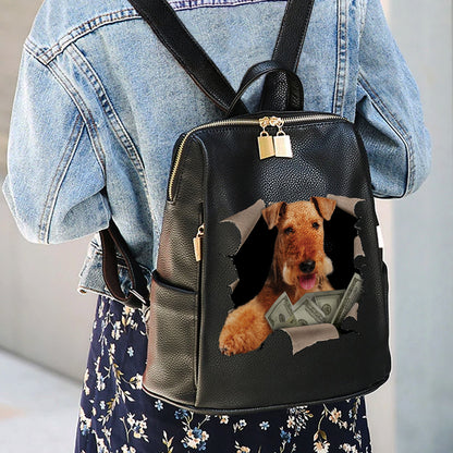 It's All Mine - Airedale Terrier Backpack V1