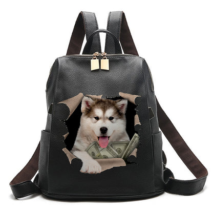 Es gehört mir – Alaskan Malamute Rucksack V1