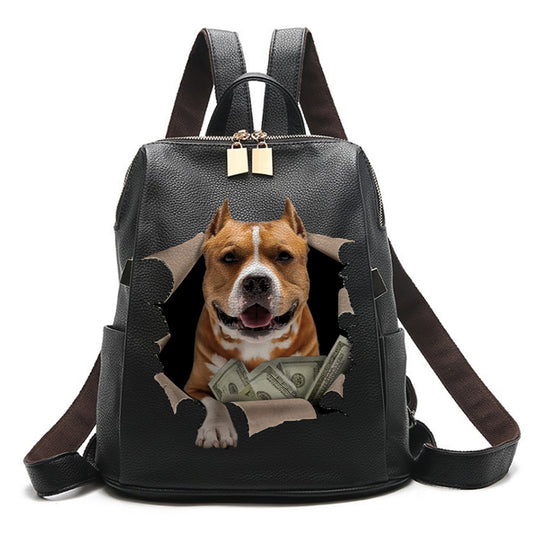 It's All Mine - American Staffordshire Terrier Backpack V1