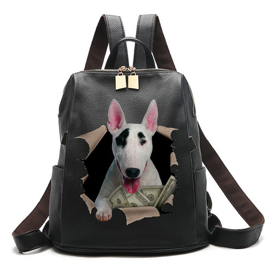 It's All Mine - Bull Terrier Backpack V1