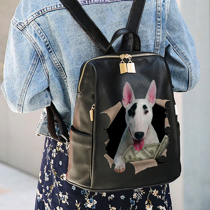 It's All Mine - Bull Terrier Backpack V1