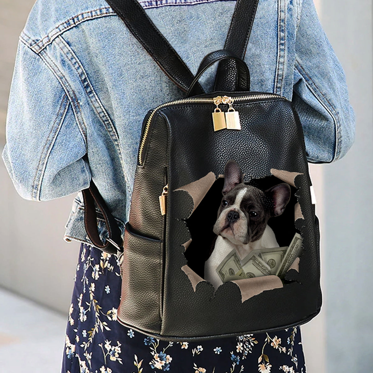 It's All Mine - French Bulldog Backpack V1