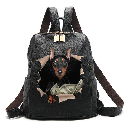 It's All Mine - German Pinscher Backpack V1