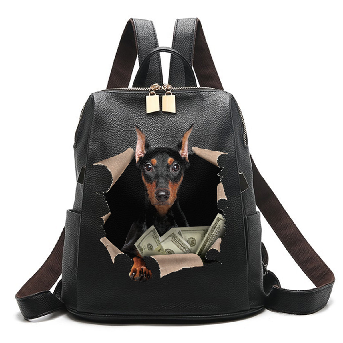 It's All Mine - Deutscher Pinscher Rucksack V1