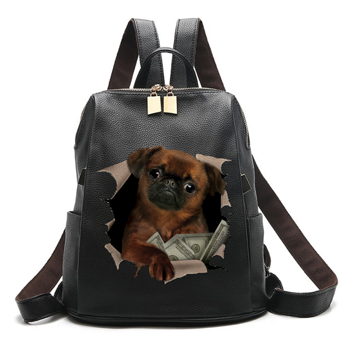 Es gehört mir – Griffon Bruxellois Rucksack V1