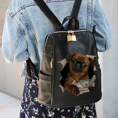 Es gehört mir – Griffon Bruxellois Rucksack V1