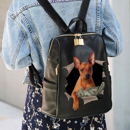 It's All Mine - Zwergpinscher-Rucksack V1